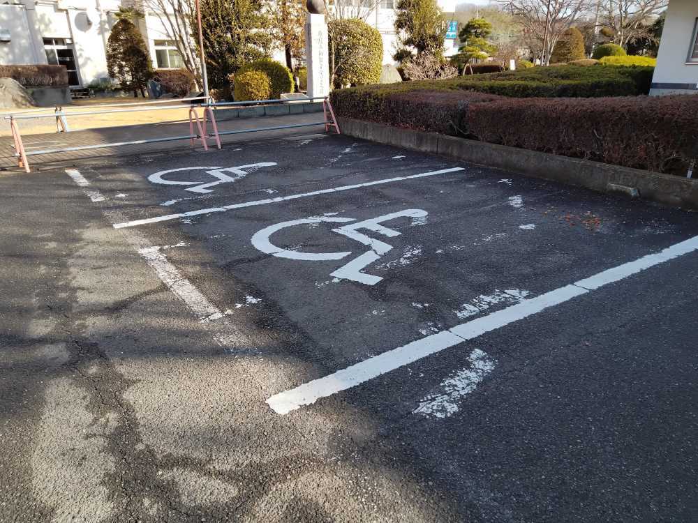 優先駐車場の写真